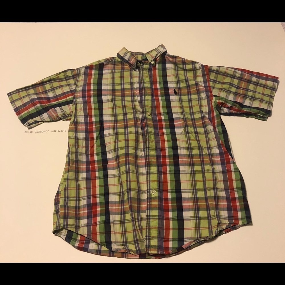 Boys Polo by Ralph Lauren button down. SZ-M